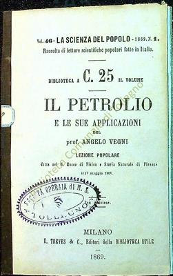 Il petrolio e le sue applicazioni